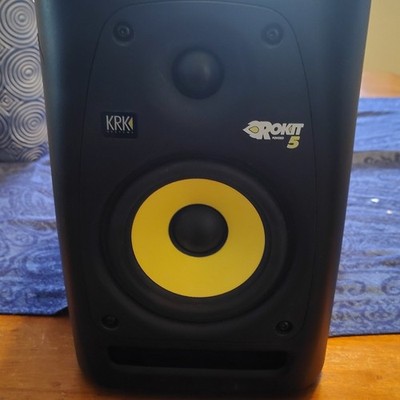 KRK Rokit 5 RPG2 Wired Studio Monitor Speaker RCA TRS XLR HF Level Adjust