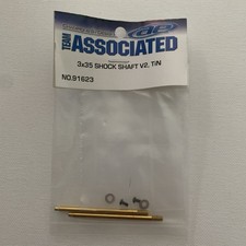 Team Associated 3x35 Shock Shaft V2 91623 NEW