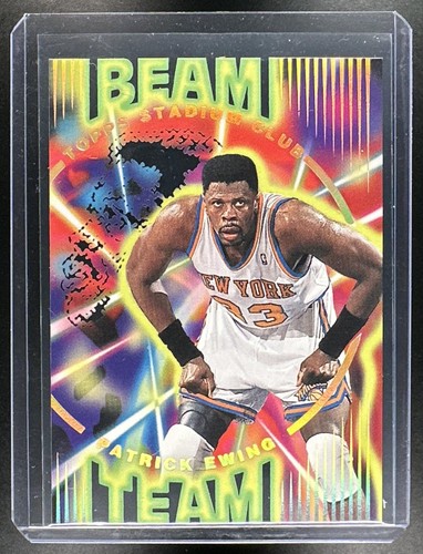 Patrick Ewing #B17 1995 Stadium Club Beam Team card