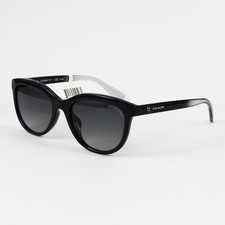 Coach Designer Sunglasses HC8285U Signature Workmark Square Black Gray Gradient