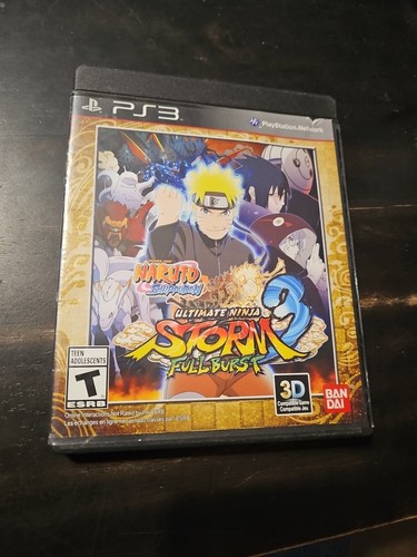 Naruto Shippuden Ultimate Ninja Storm 3 (PlayStation 3 PS3) Full Burst - Picture 1 of 2