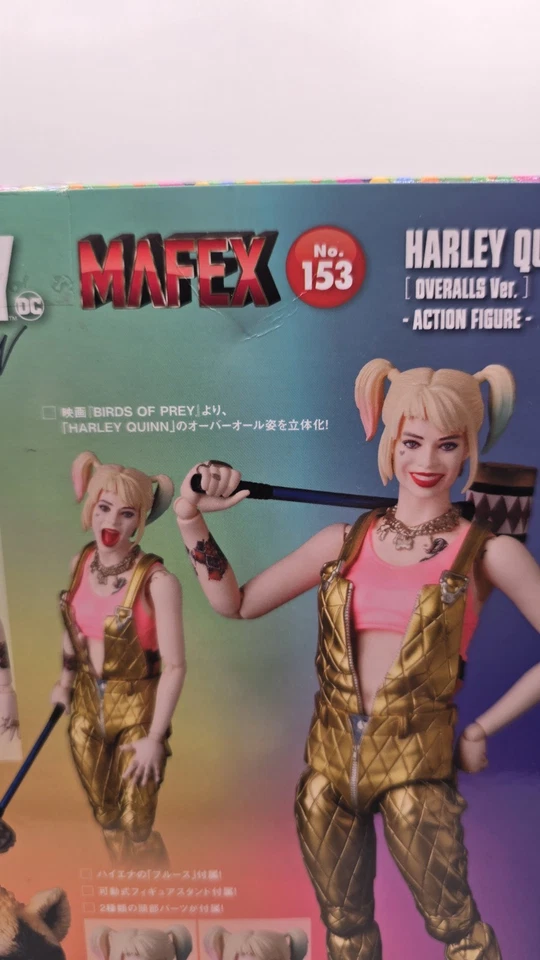 Harley Quinn Mafex Birds of Prey Escuadrón Suicida. Como nuevo No. Juguete MediCom 153 Foto 4 de 4