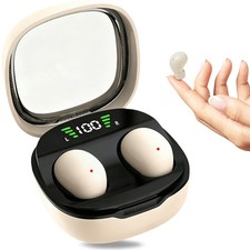 Mini Earbuds Soft Silicone Comfort, Invisible Fit, Spatial Audio Gaming Mode