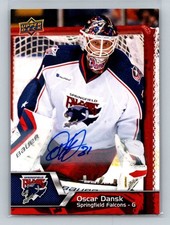 2014-15 AHL Hockey - Oscar Dansk Auto #142