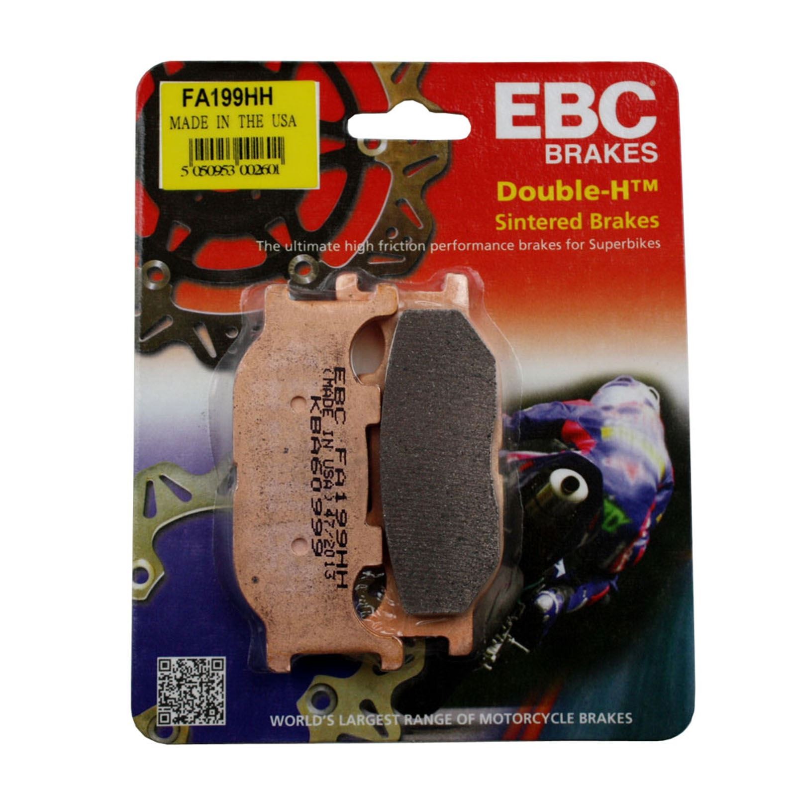 EBC FA199HH Sintered Brake Pads for Yamaha XJ 600 S 92-03