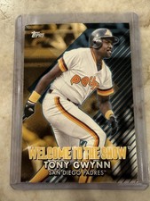 Tony Gwynn 2022 ToppsSeries 1 Welcome To The Show Blue Parallel SSP #WTTS-41 SP