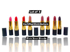 Revlon Lot of 3 Per Order "Super Lustrous" Lipstick Collection PICK YOUR SHADE