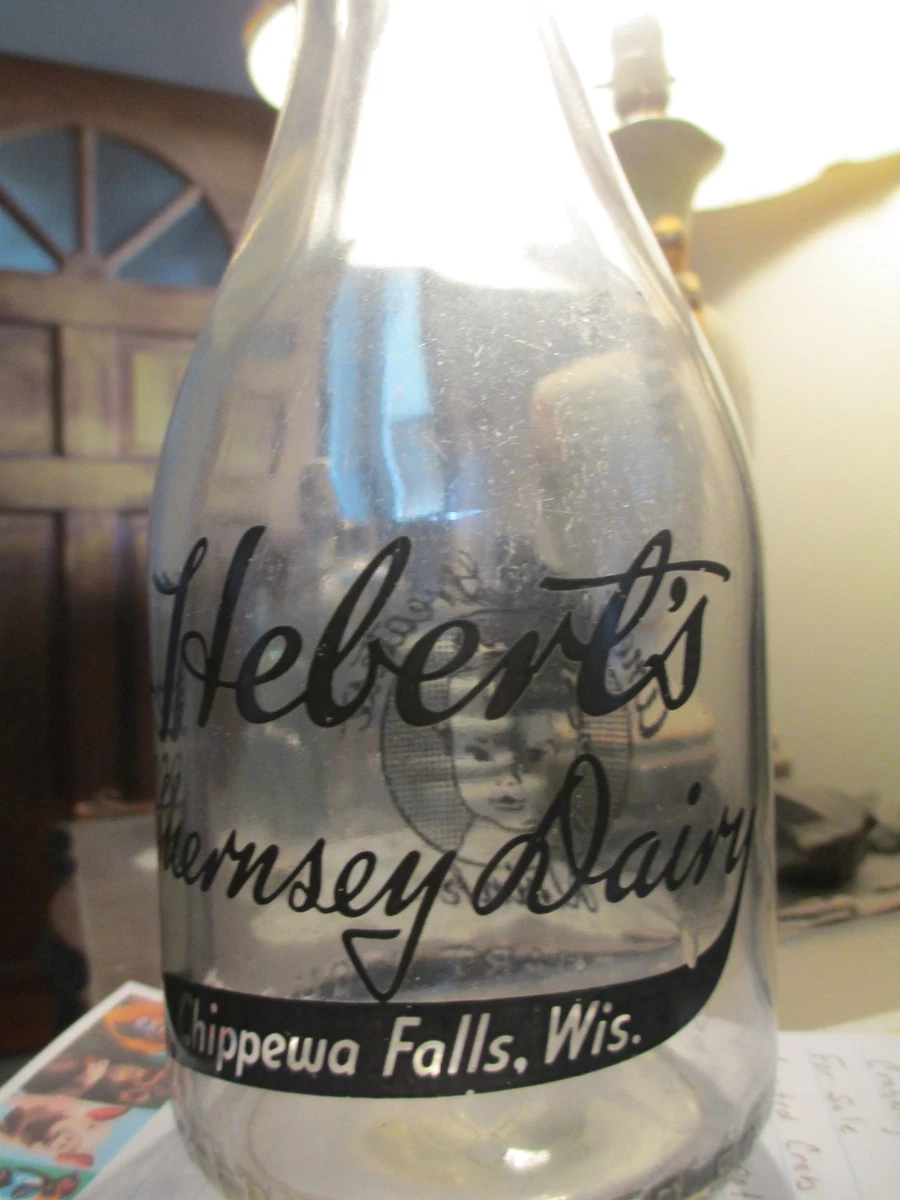 Wis Milk Bottle In Collectible Milk Bottles (1900-Now) for sale | eBay
