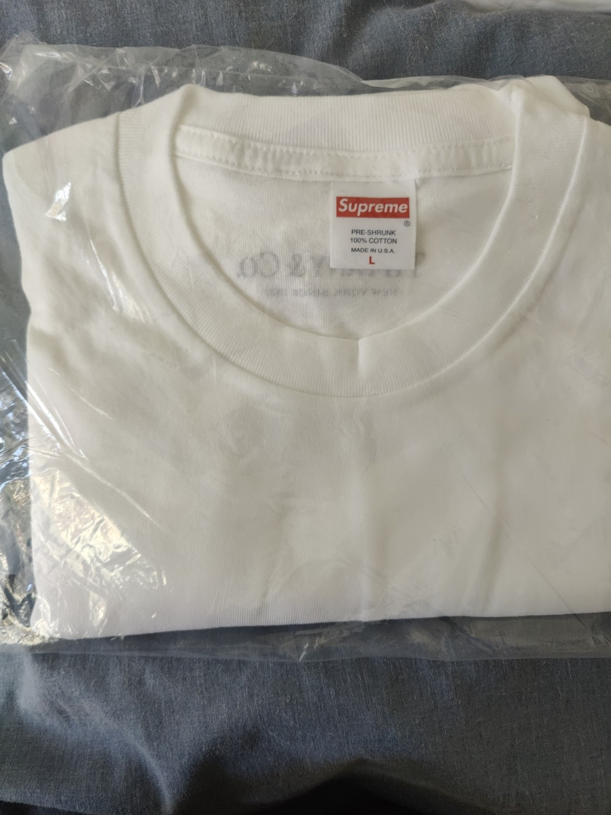Supreme Tiffany & Co. Logo T-Shirt Large White  3
