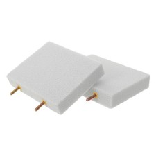 2pcs Bird Grinding Perch - Rectangle Pumice Stone Beak Platform Stand