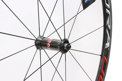 Campagnolo Bora Ultra 35 Carbon Clincher Red/Wh Wheelset Campy 10