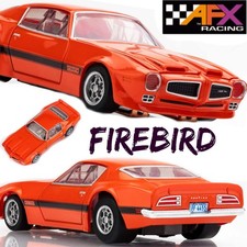 AFX 22124 1972 Pontiac Firebird Formula 400 Sundance Orange HO Slot Car MegaG 