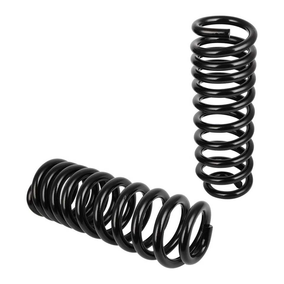 Pair Front Coil Springs For 1977-1991 Ford E-150 Econoline Club Wagon Foto 2 de 4