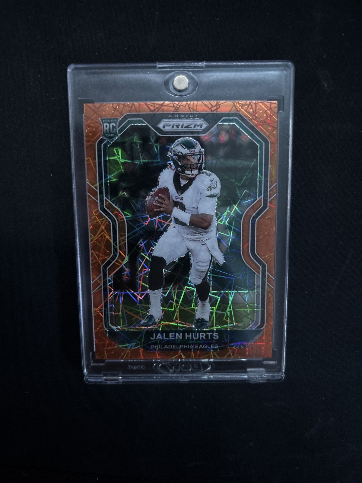 2020 Panini Prizm - Rookie Jalen Hurts #343 Lazer Prizm (RC)