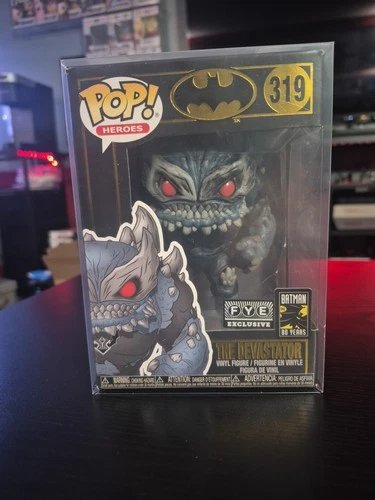 Funko Pop! Heroes: THE DEVASTATOR #319 FYE Exlusive Batman 80 Years W/protector