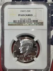 1969 S Kennedy Half Dollar Proof- NGC PF 69 CAMEO  "FREE SHIPPING"