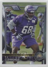 2015 Topps Chrome Rookies TJ Clemmings #163 2k3
