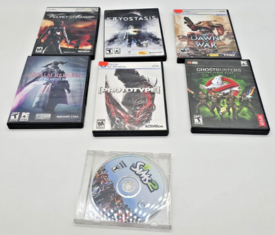 PC Game lot of 7, Action Adventure, TESTED & WORKS