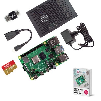 Raspberry Pi 4B, 4GB Basic Kit