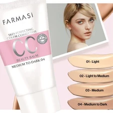Farmasi  CC Cream Color Control Foundation  Skin Perfecting Balm