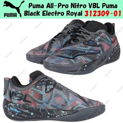 Puma All-Pro Nitro VBL Puma Black Electro Royal 312309-01 Herren Gr.