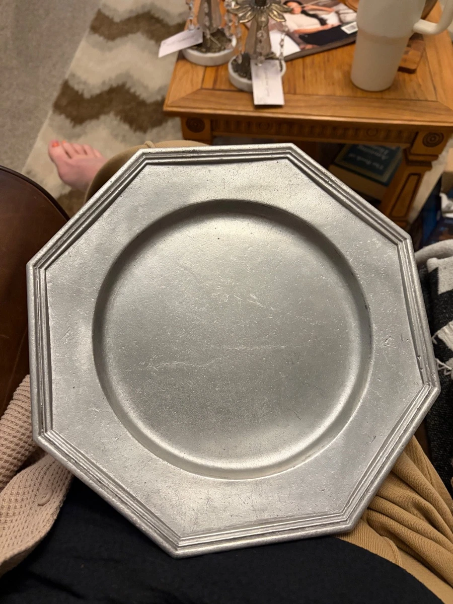 International Pewter Plate In Collectible Pewter Metalware for