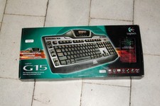 Logitech G15 Gaming Keyboard LCD Programmable Keys Wired PC Keyboard Boxed