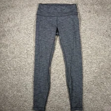 Lululemon Stop Drop & Squat Tight Women’s 10 Grey 28” Luxtreme W5AXGS