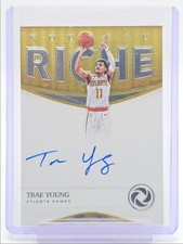TRAE YOUNG 2018-19 OPULENCE ROOKIE NOUVEAU RICHE AUTOGRAPH RC AUTO /99 Q0004