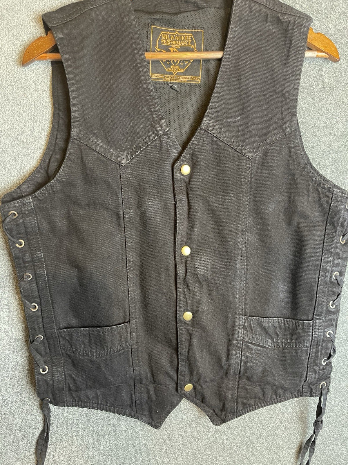Milwaukee Performance Black Denim Collection Vest… - image 4