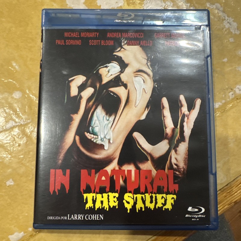 The Stuff, In Natural, This is a Region B Only Blu-ray. Not American.
