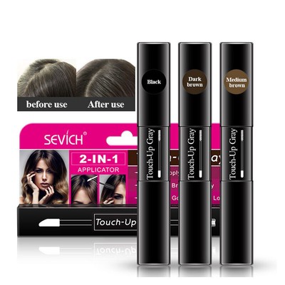 Hair Dye Hair Color Mascara Cream 2 In 1 Applicator Brush And Comb