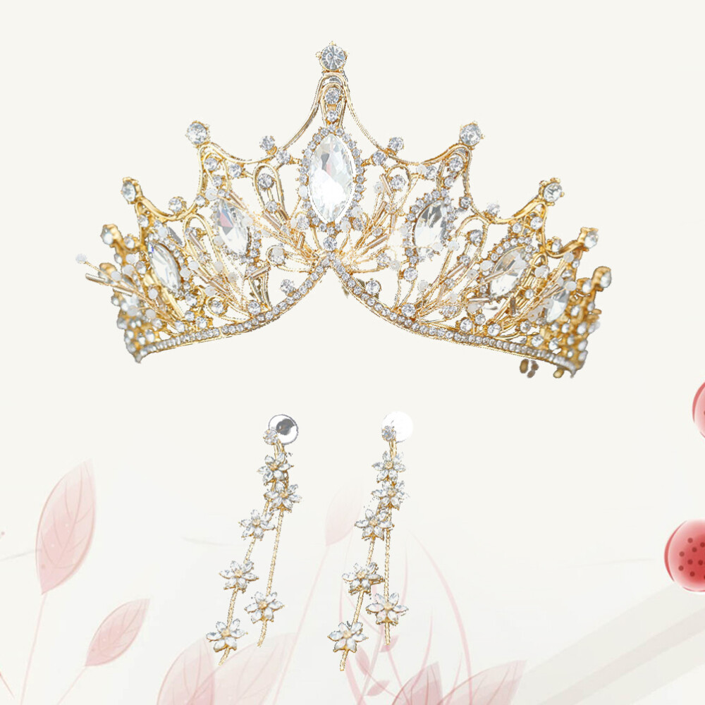 Bridal Jewelry Sets Bridal Headwear Crystal Wedding Tiara Wedding Hair Jewelry