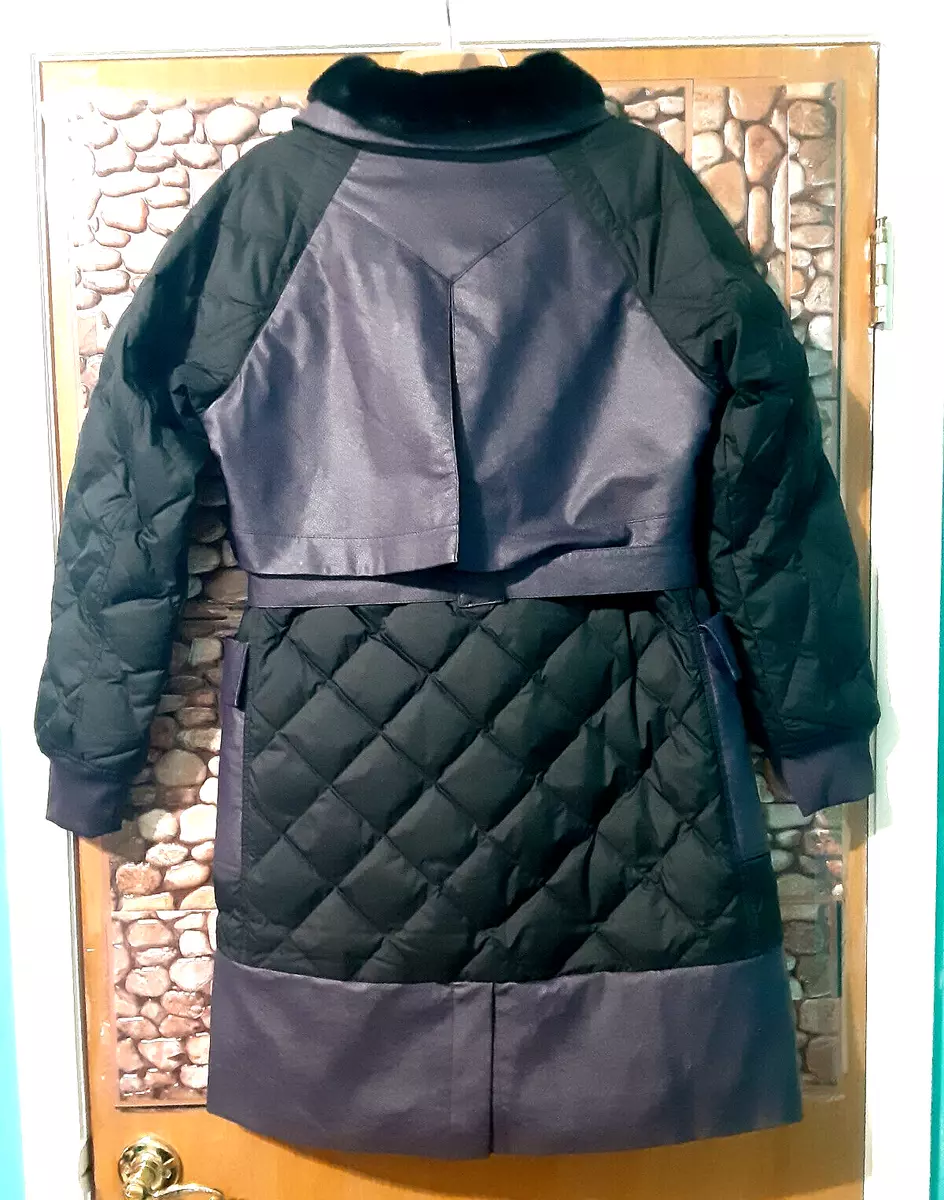 NWT! Nike Jordan Women's Classics 2.0 Trench Coat Purple/Black DJ2712-540 Size M