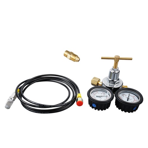 Nitrogen Regulator Kit Shock Fill Kit 8' Hose For ATV UTV Cars up to 6000PSI - Picture 8 of 10