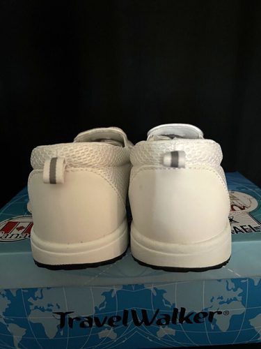Womans White Prophet Travel Walker Slip On Tennis or Walking Shoe Size 12M NIB - Picture 4 of 9
