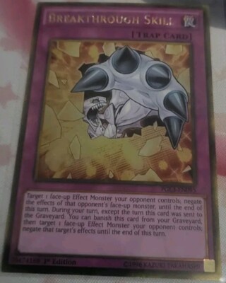 Yu-Gi-Oh! Breakthrough Skill – PGL3-EN095 – Premium Gold: Infinite Gold, 1. Auflage – Gold Rare Einzelkarte