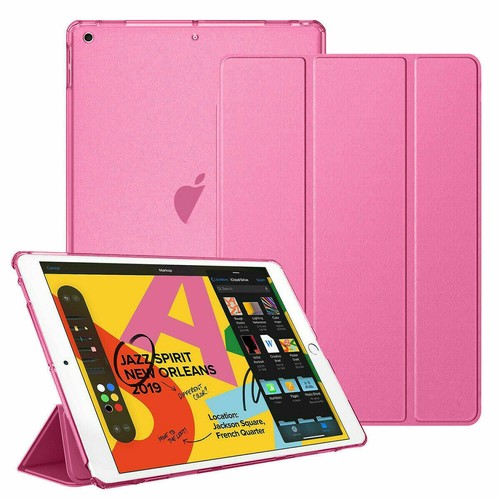 For Apple iPad 10 9 8 7th Generation Hard Shell Flip Case Stand Leather Cover - Picture 11 of 84