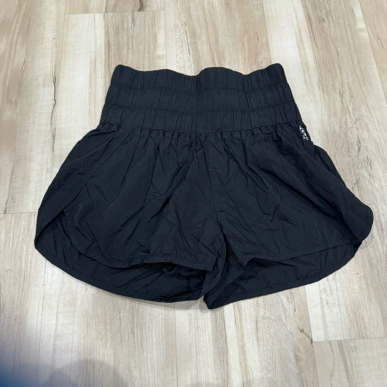 free-people-movement elastic waist running shorts