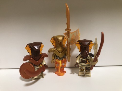 LEGO Ninjago Forbidden Spinjitzu Scroll Aspheera & 2 Serpentine Minifigures