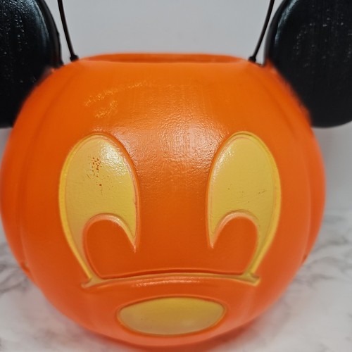 Disney TOPOLINO HALLOWEEN ZUCCA dolcetto o scherzetto secchiello caramelle e sacchetto caramelle - Foto 8 di 8