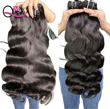 Raw Cuticle 12AVietnam Human Hair Extensions Bundles Natural Wave 18,20,22inches