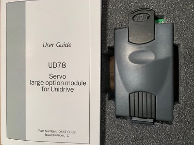 New in box Control Techniques Unidrive Servo Module, UD 78, 1 Yr warranty, UD78