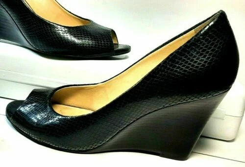 Туфли на танкетке с анималистичным принтом для женщин GB