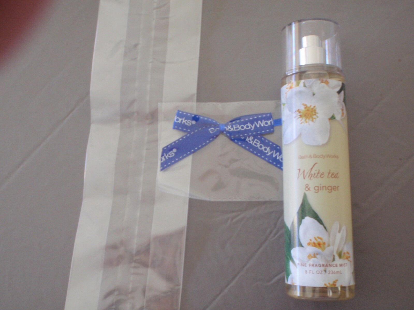 New Bath & Body Works WHITE TEA & GINGER Fine Fragrance Mist, 8 oz, Fast Ship!