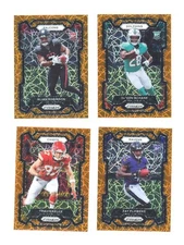 2023 Panini Prizm Football ORANGE LAZER ONLY (BUY 3 GET 1 FREE) YOU PICK/CHOOSE