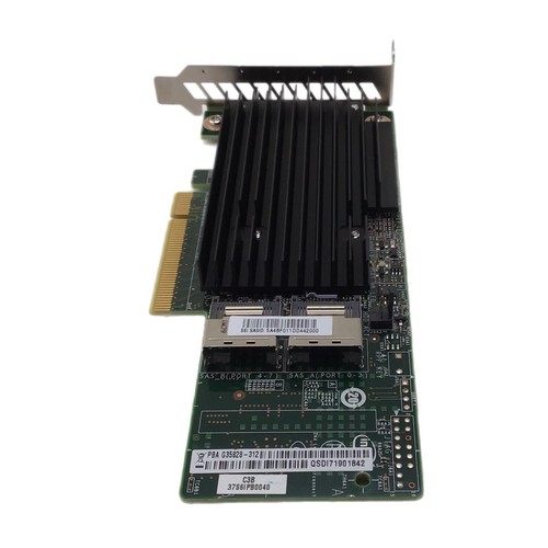 EMC G35828-312 8 port SAS 6Gbps PCI-E 2.0 x8 RAID Controller Card Low Profile - Picture 5 of 8