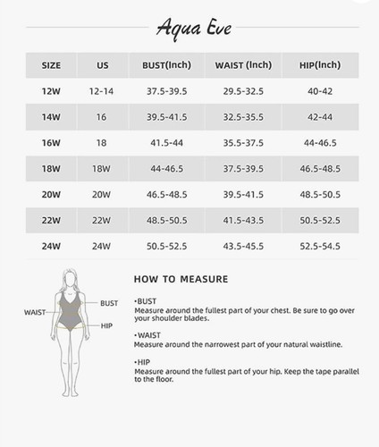 Aqua Eve Plus Size Swimsuit Women One Piece Tummy Control Black Ruched High Neck - Picture 6 of 6