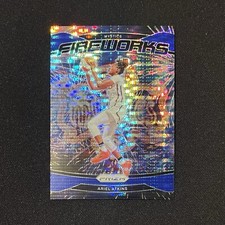 2024 Panini Prizm WNBA Ariel Atkins Fireworks Blue Pulsar Prizm #3 /199 Mystics