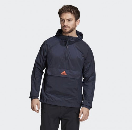 Мужская ветровка-анорак Adidas WIND.RDY, Legend Ink